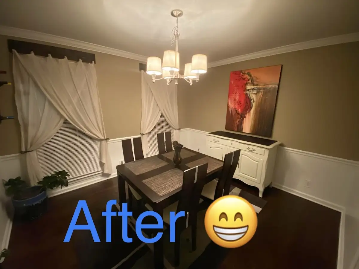 Professional dining room restoration after water damage in Boca Raton
